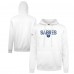 Buffalo Sabres Levelwear White Podium Carve Pullover Hoodie