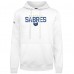Buffalo Sabres Levelwear White Podium Carve Pullover Hoodie