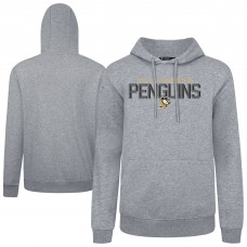 Pittsburgh Penguins Levelwear Gray Podium Carve Pullover Hoodie Pittsburgh Penguins Levelwear Gray Podium Carve Pullover Hoodie