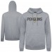 Pittsburgh Penguins Levelwear Gray Podium Carve Pullover Hoodie