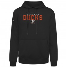 Толстовка Anaheim Ducks Levelwear Black Podium Carve