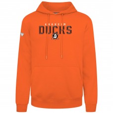 Толстовка Anaheim Ducks Levelwear Orange Podium Carve