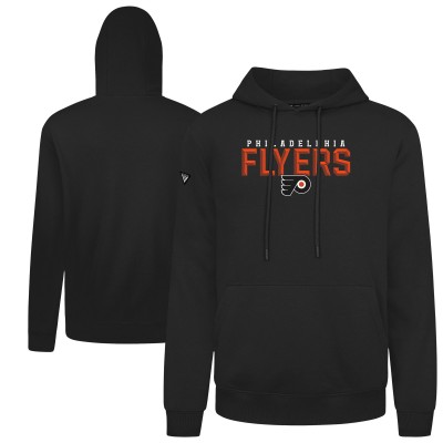 Толстовка Philadelphia Flyers Levelwear Black Podium Carve