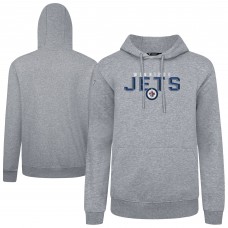 Толстовка Winnipeg Jets Levelwear Gray Podium Carve