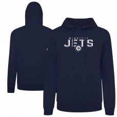 Толстовка Winnipeg Jets Levelwear Navy Podium Carve