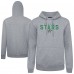 Dallas Stars Levelwear Gray Podium Carve Pullover Hoodie