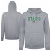 Dallas Stars Levelwear Gray Podium Carve Pullover Hoodie