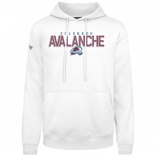Толстовка Colorado Avalanche Levelwear White Podium Carve