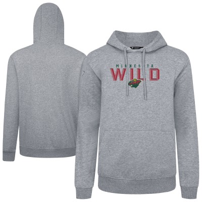 Толстовка Minnesota Wild Levelwear Gray Podium Carve