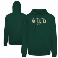 Толстовка Minnesota Wild Levelwear Green Podium Carve