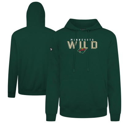 Толстовка Minnesota Wild Levelwear Green Podium Carve