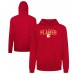 Calgary Flames Levelwear Red Podium Carve Pullover Hoodie