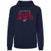 Columbus Blue Jackets Levelwear Navy Podium Carve Pullover Hoodie