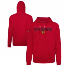 Толстовка Chicago Blackhawks Levelwear Red Podium Carve Толстовка Chicago Blackhawks Levelwear Red Podium Carve