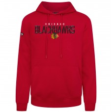 Толстовка Chicago Blackhawks Levelwear Red Podium Carve Толстовка Chicago Blackhawks Levelwear Red Podium Carve