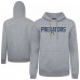 Nashville Predators Levelwear Gray Podium Carve Pullover Hoodie