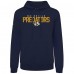 Nashville Predators Levelwear Navy Podium Carve Pullover Hoodie