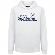 Толстовка Подростковая Tampa Bay Lightning Levelwear White Podium Monument