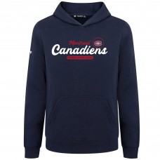 Толстовка Подростковая Montreal Canadiens Levelwear Navy Podium Monument