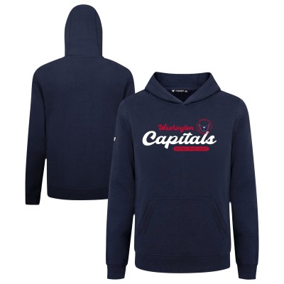 Толстовка Подростковая Washington Capitals Levelwear Navy Podium Monument