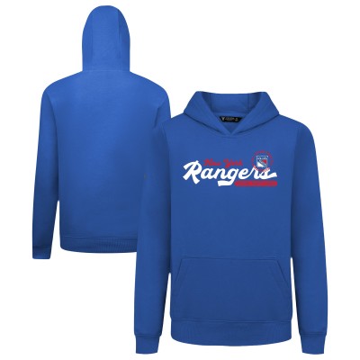 Толстовка Подростковая New York Rangers Levelwear Royal Podium Monument