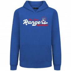 Толстовка Подростковая New York Rangers Levelwear Royal Podium Monument