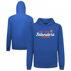 Подростковая New York Islanders Levelwear Royal Podium Monument Pullover Hoodie