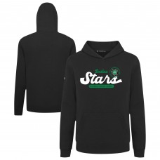 Подростковая Dallas Stars Levelwear Black Podium Monument Pullover Hoodie