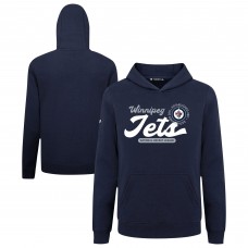 Толстовка Подростковая Winnipeg Jets Levelwear Navy Podium Monument