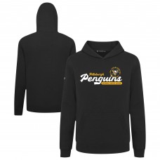 Толстовка Подростковая Pittsburgh Penguins Levelwear Black Podium Monument