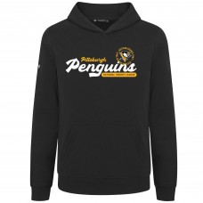 Толстовка Подростковая Pittsburgh Penguins Levelwear Black Podium Monument