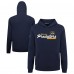 Подростковая Nashville Predators Levelwear Navy Podium Monument Pullover Hoodie
