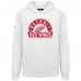 Подростковая Detroit Red Wings Levelwear White Podium Banner Arch Pullover Hoodie