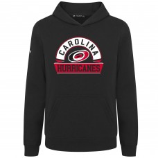 Толстовка Подростковая Carolina Hurricanes Levelwear Black Podium Banner Arch