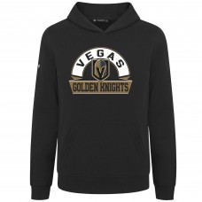 Толстовка Подростковая Vegas Golden Knights Levelwear Black Podium Banner Arch
