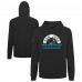 Подростковая San Jose Sharks Levelwear Black Podium Banner Arch Pullover Hoodie