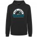 Подростковая San Jose Sharks Levelwear Black Podium Banner Arch Pullover Hoodie