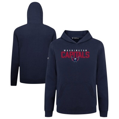 Толстовка Подростковая Washington Capitals Levelwear Navy Podium Carve