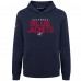 Подростковая Columbus Blue Jackets Levelwear Navy Podium Carve Pullover Hoodie