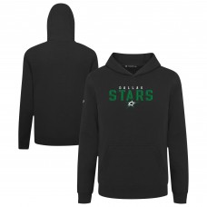 Подростковая Dallas Stars Levelwear Black Podium Carve Pullover Hoodie