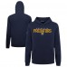 Подростковая Nashville Predators Levelwear Navy Podium Carve Pullover Hoodie