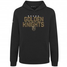 Толстовка Подростковая Vegas Golden Knights Levelwear Black Podium Carve