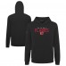 Подростковая Calgary Flames Levelwear Black Podium Carve Pullover Hoodie
