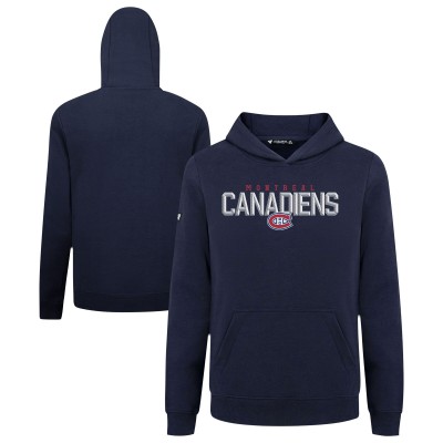 Толстовка Подростковая Montreal Canadiens Levelwear Navy Podium Carve