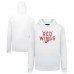 Подростковая Detroit Red Wings Levelwear White Podium Carve Pullover Hoodie Подростковая Detroit Red Wings Levelwear White Podium Carve Pullover Hoodie