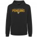 Толстовка Подростковая Pittsburgh Penguins Levelwear Black Podium Carve