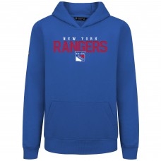 Толстовка Подростковая New York Rangers Levelwear Royal Podium Carve