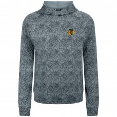 Толстовка Chicago Blackhawks Levelwear Gray Albatross Raglan Толстовка Chicago Blackhawks Levelwear Gray Albatross Raglan