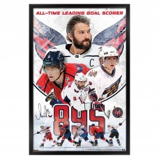 Washington Capitals Alexander Ovechkin 24 x 36 Framed Player Poster