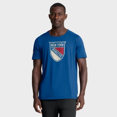 New York Rangers Fanatics Blue 2026 NHL Winter Classic Authentic Pro Tech T-Shirt